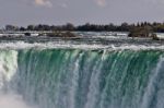 Background With An Amazing Niagara Waterfall Stock Photo