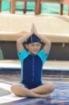 Swim Kid Stock Photo