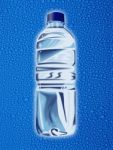 Plastic Water Bottle Container Stock Photo