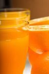 Fresh Orange Juice Stock Photo