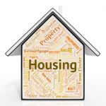 Housing House Indicates For Sale And Homes Stock Photo