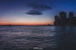 Sunset X Statue Of Liberty, Manhattan, New York City, Ny Stock Photo