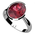 Ruby Ring Stock Photo