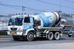 Cement Truck Stock Photo