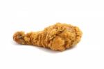 Fried Chicken Leg Stock Photo