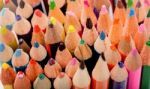 Colored Pencils Stock Photo