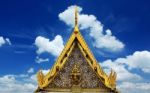 Isosceles Wat Phra Kaew In Grand Palace, Bangkok, Thailand Stock Photo