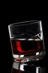 Whiskey Glass Stock Photo