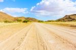 Khomas Highland Landscape In Namibia Stock Photo