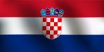 Flag Of Croatia -  Illustration Stock Photo