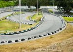 Go Kart Race Track Stock Photo