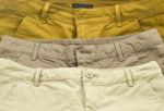 Cotton Shorts Stock Photo