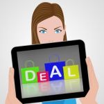 Deal Bags Displays Retail Shopping And Buying Stock Photo