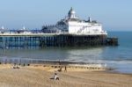 View Of Eastbourne Pier Stock Photo