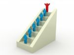 Ladder Of Success Stock Photo