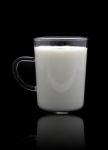 Glass Of Milk Stock Photo