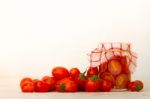 Artisanal Preparation Of Pickles Of Organic Cherry Tomatoes Stock Photo