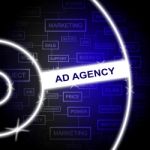 Ad Agency Means Business Advert And Advertise Stock Photo