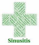 Sinusitis Illness Shows Poor Health And Crs Stock Photo