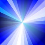 Blue Light Ray Abstract Background Stock Photo