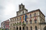 View Of The Town Hall In Weimar Stock Photo
