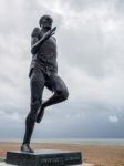 Brighton, East Sussex/uk - May 24 : The Statue Of Olympic Gold M Stock Photo