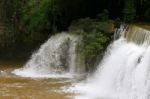 Sridith Waterfall In Khaoko At Petchabun,thailand Stock Photo