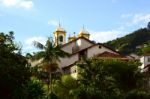 View Of The Unesco World Heritage City Of Ouro Preto In Minas Ge Stock Photo