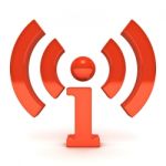 Wireless Icon Stock Photo