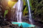 Madakaripura Waterfall Is The Tallest Waterfall In Java And The Second Tallest Waterfall In Indonesia Stock Photo