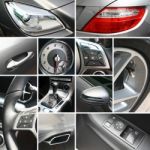 Luxury Car Details Collage Stock Photo