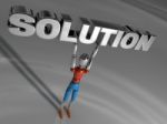 Solution Stock Photo