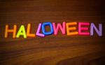 Halloween Word Stock Photo