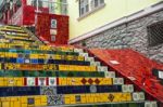Escadaria Selaron, Rio De Janeiro, Brazil Stock Photo