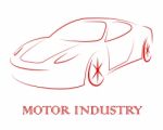 Motor Industry Shows Passenger Car And Auto Stock Photo