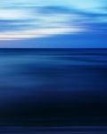 Aqua Pale Sunset Blur Abstraction Stock Photo