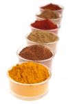 Indian Spices Stock Photo