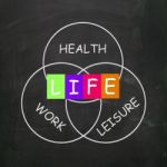 Balance Life With Health Leisure And Work Stock Photo