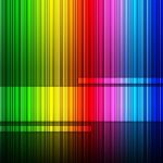 Spectrum Background Represents Color Swatch And Backgrounds Stock Photo