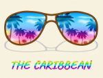 Caribbean Holiday Represents Tropical Vacation Or Getaway Stock Photo