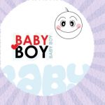Baby Boy Illustration Stock Photo