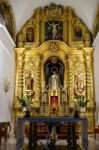 Mijas, Andalucia/spain - July 3 : Interior Church Of The Immacul Stock Photo