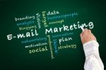 Email Marketing Concept Stock Photo