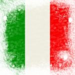 Flag Copyspace Represents Euro Italy And Blank Stock Photo