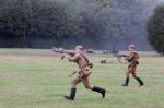 Detling, Kent/uk - August 29 : Men In Costume At The Military Od Stock Photo