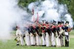 Battle Hardy French Troops Stock Photo