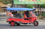 Tuktuk In Chiangmai ,thailand Stock Photo
