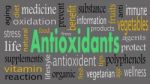 Antioxidants Word Cloud Concept - Illustration Stock Photo