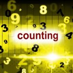 Mathematics Numbers Represents One Two Three And Numerals Stock Photo