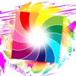 Background Spiral Represents Swirl Colorful And Colors Stock Photo